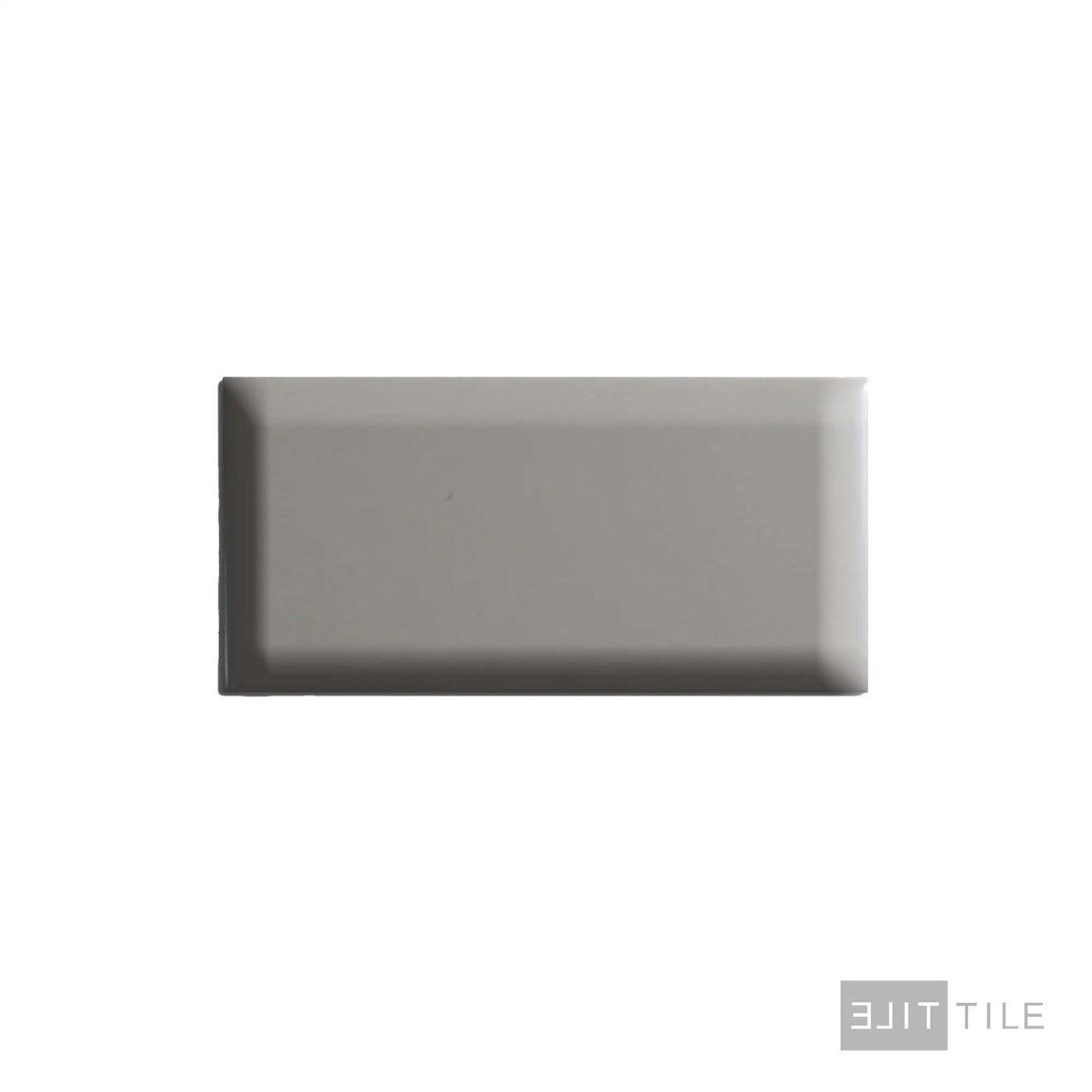 Color Wheel Beveled Wall Tile 3X6 Desert Gray Matte
