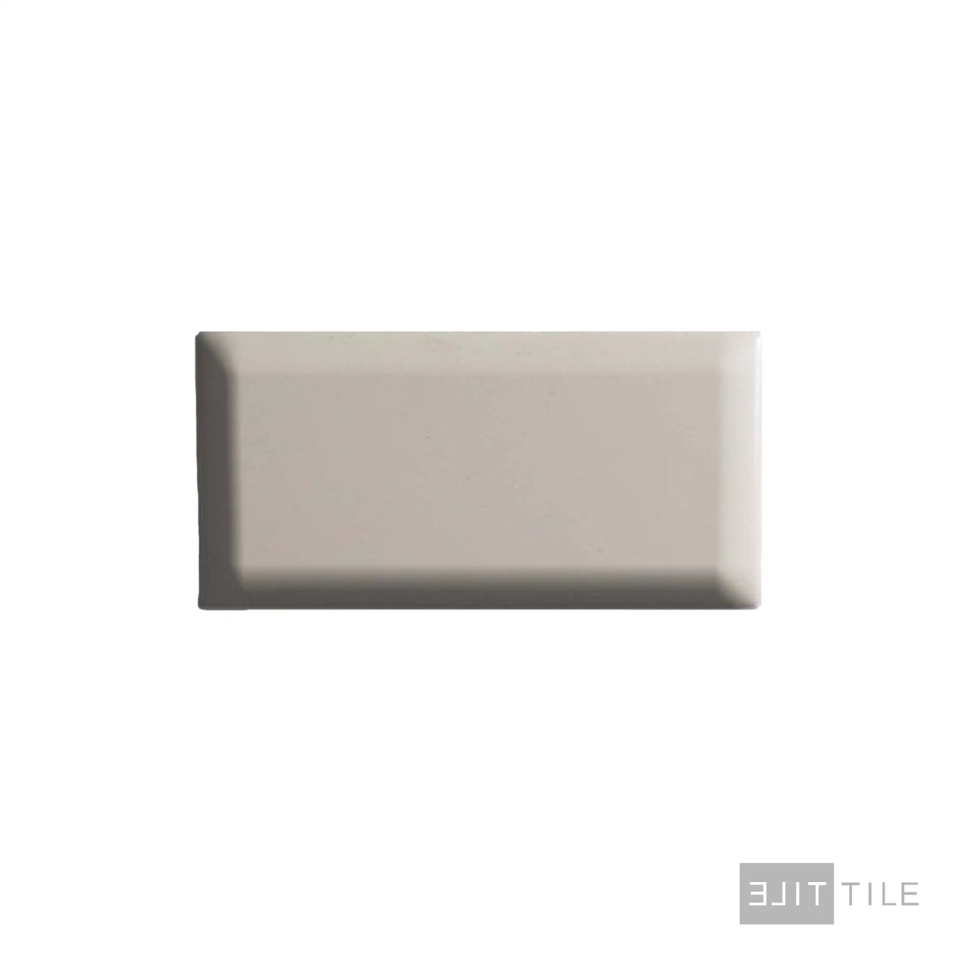 Color Wheel Beveled Wall Tile 3X6 Almond Matte