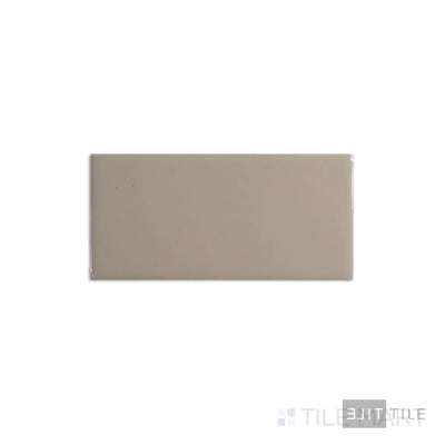 Color Wheel Ceramic Wall Tile 3X6 Urban Putty Glossy