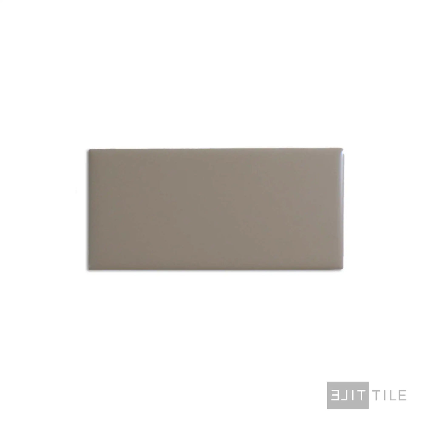Color Wheel Ceramic Wall Tile 3X6 Architectural Gray Matte