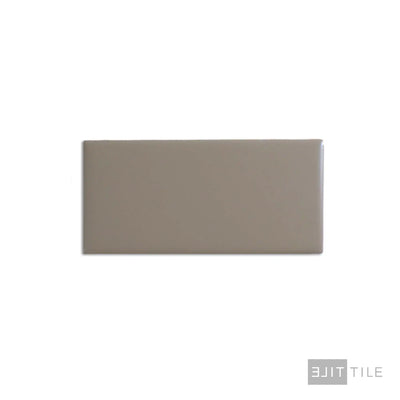 Color Wheel Ceramic Wall Tile 3X6 Architectural Gray Matte