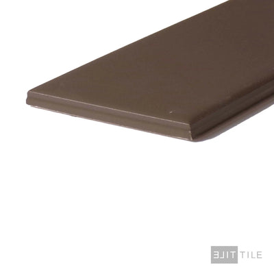 Color Wheel Ceramic Wall Tile 3X6 Artisan Brown Matte