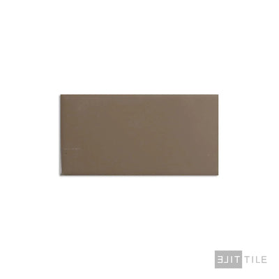 Color Wheel Ceramic Wall Tile 3X6 Elemental Tan Matte