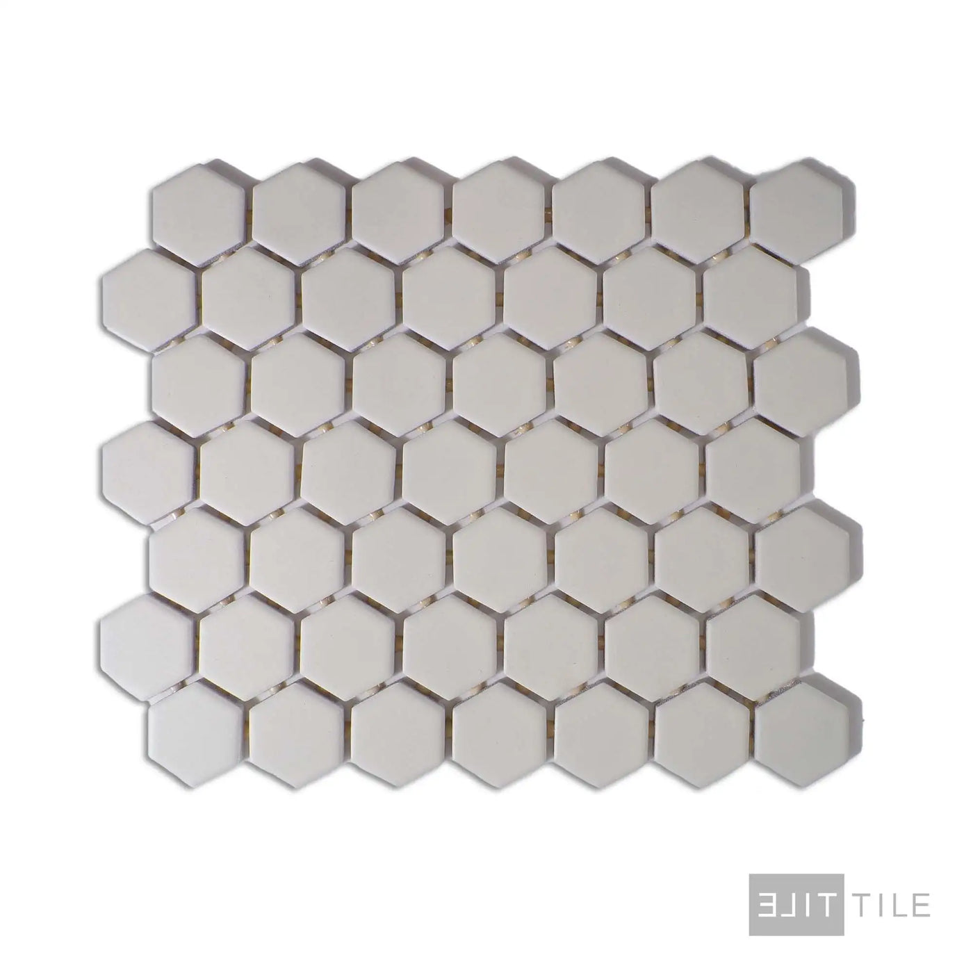 Color Wheel 1.5" Ceramic Mosaic 12X14 Biscuit Matte