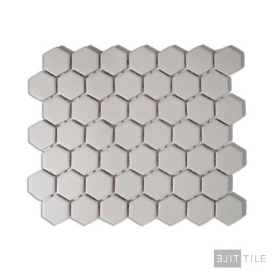 Color Wheel 1.5" Ceramic Mosaic 12X14 Biscuit Matte