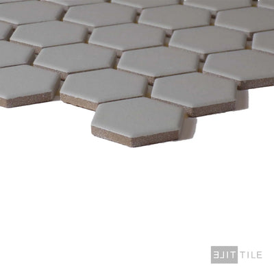 Color Wheel 1.5" Ceramic Mosaic 12X14 Desert Gray Matte