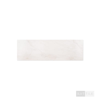 Bianco Dolomite Marble Field Tile 4X12 Polished