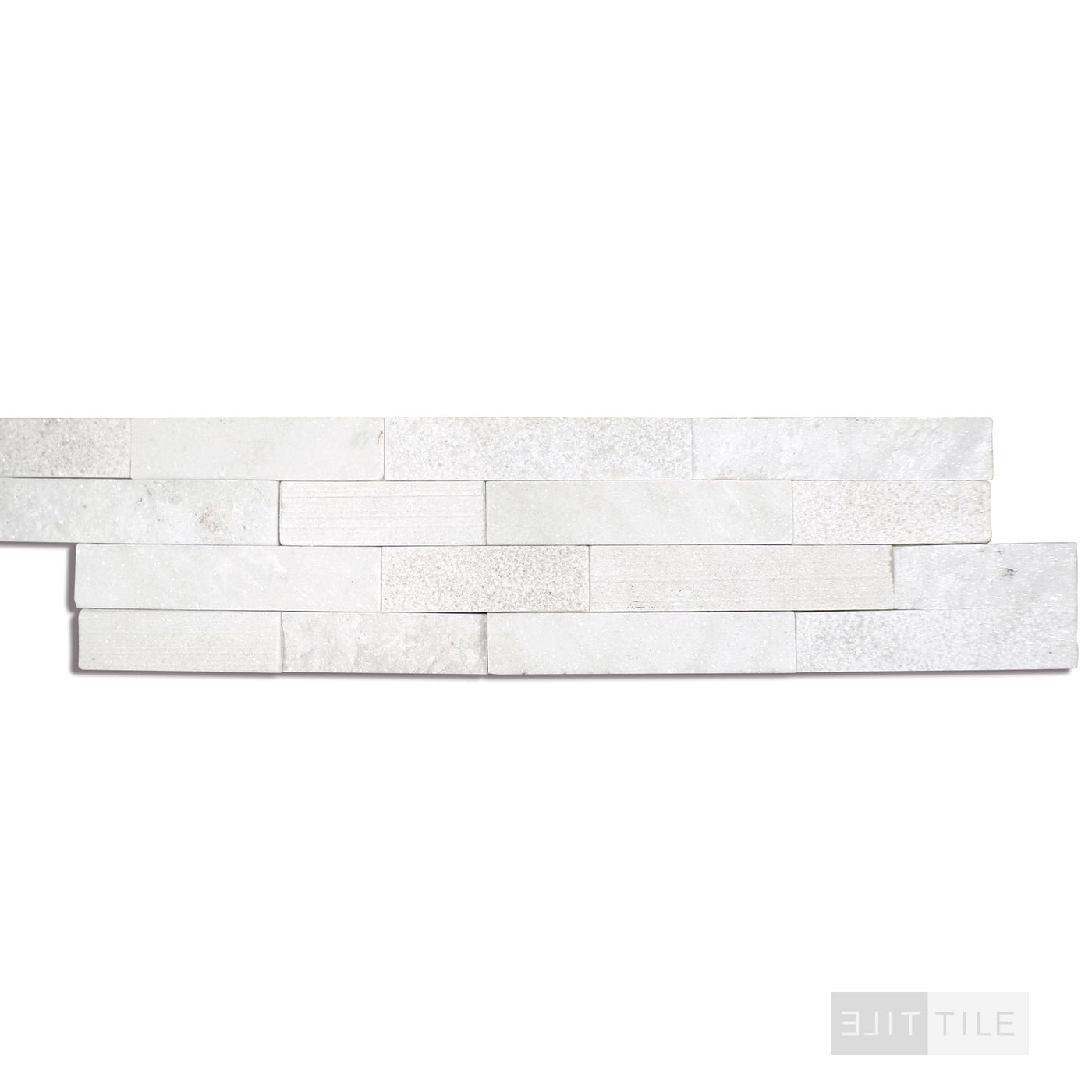 Rockmount Marble Ledger Panel 6X24 White Multi Finish