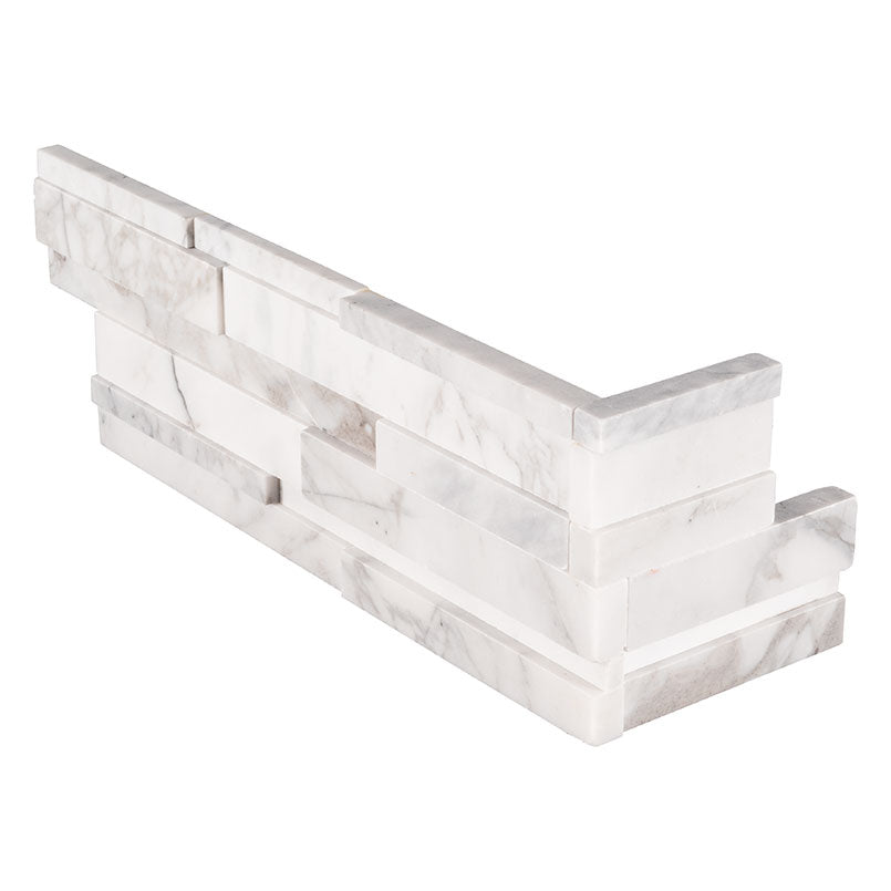 Rockmount Marble Ledger Corner 6X18 Cressa Honed