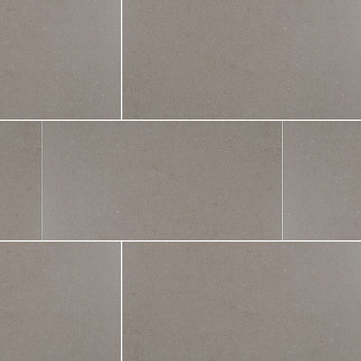 Dimensions Porcelain Field Tile 24X48 Gris Matte