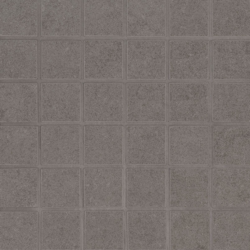 Dimensions 2X2 Porcelain Mosaic 12X12 Gris Matte