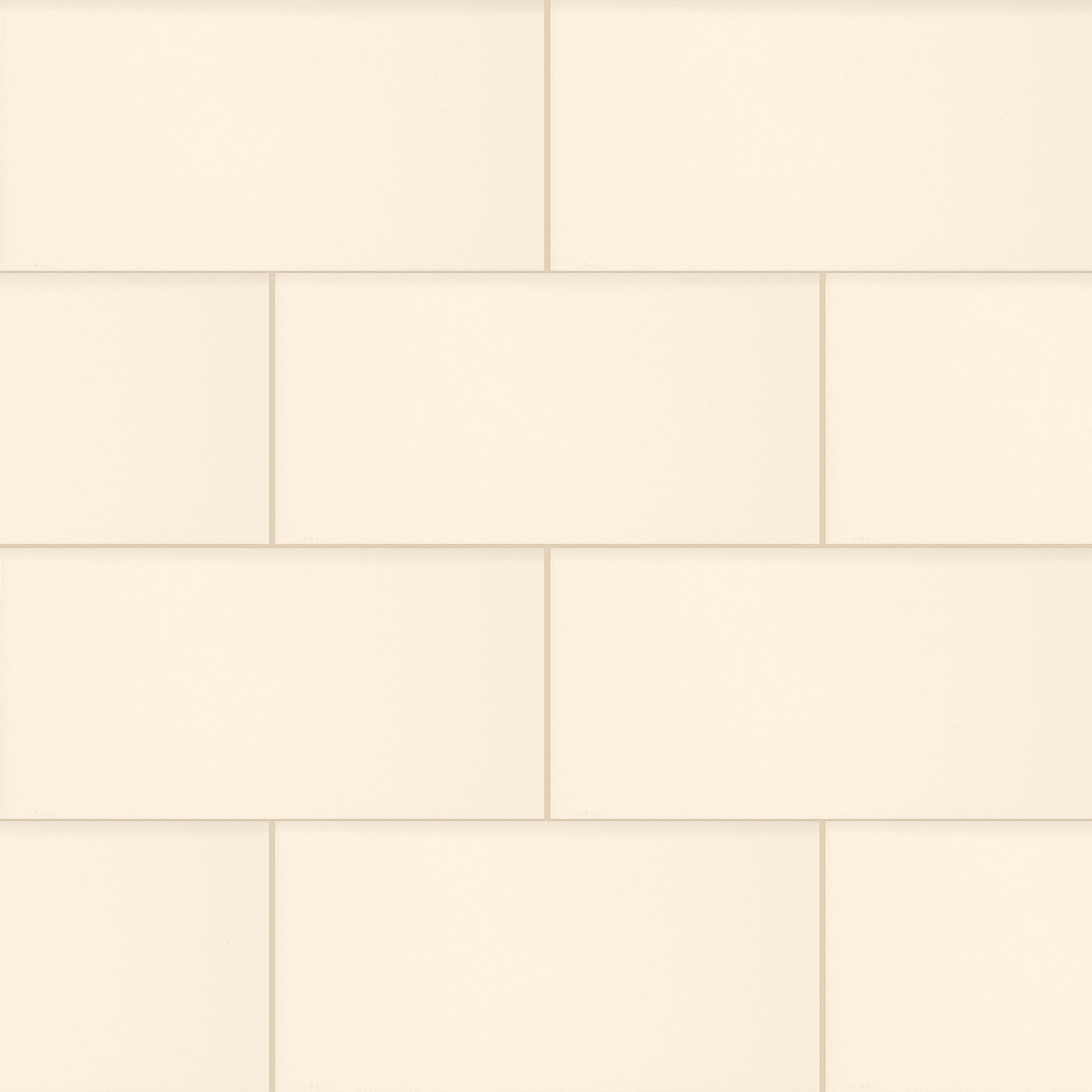 Domino Porcelain Subway Tile 3X6 Almond Glossy