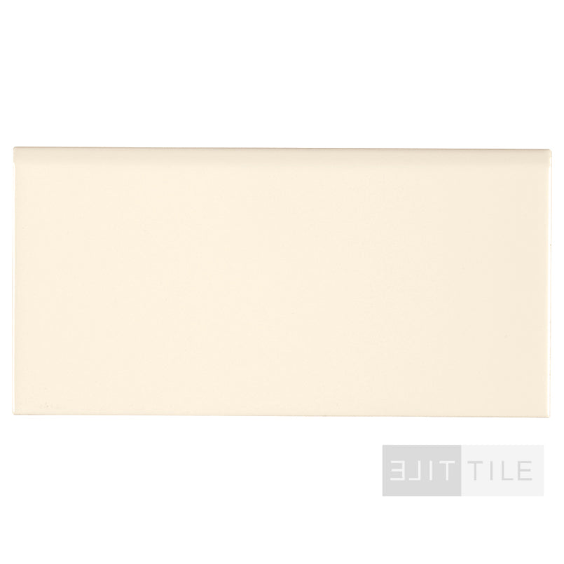 Domino Porcelain Subway Tile 3X6 Almond Glossy