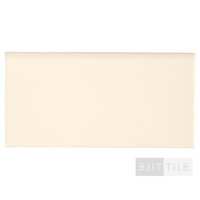 Domino Porcelain Subway Tile 3X6 Almond Glossy