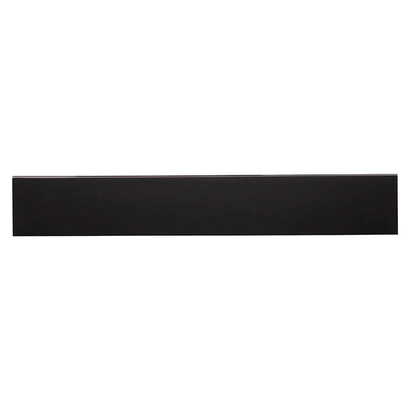 Domino Porcelain Bullnose 4X24 Black Matte