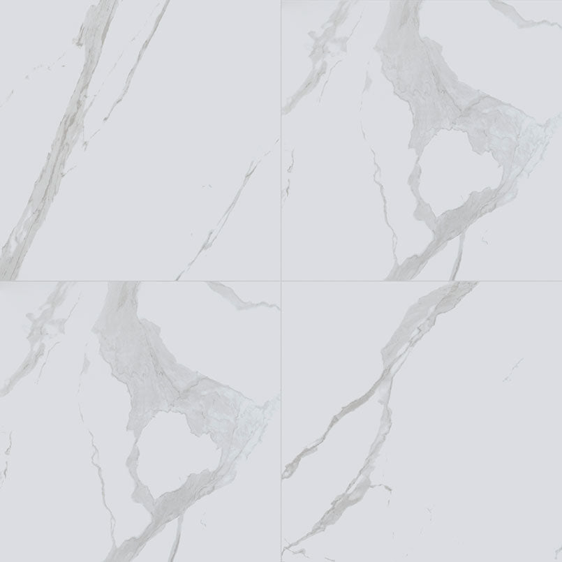 Eden Porcelain Field Tile 32X32 Statuary Polished