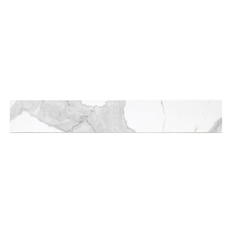 Eden Porcelain Bullnose 4X24 Statuary Polished