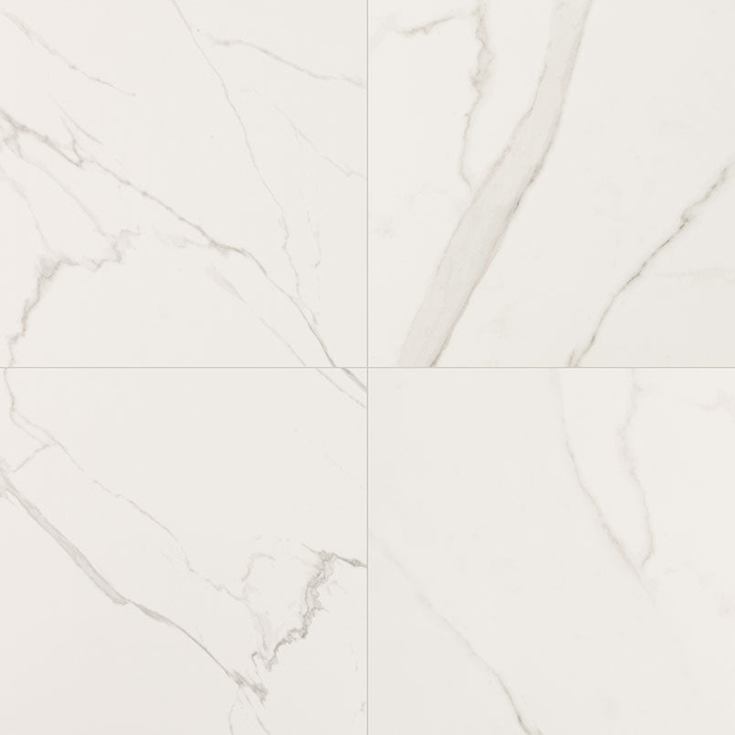 Kaya Porcelain Field Tile 24X24 Calacatta Venato Polished