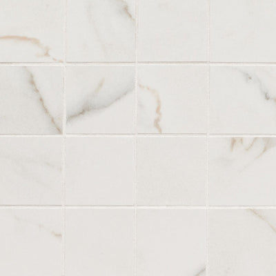 Kaya Porcelain Mosaic 12X12 Calacatta Lucca Matte