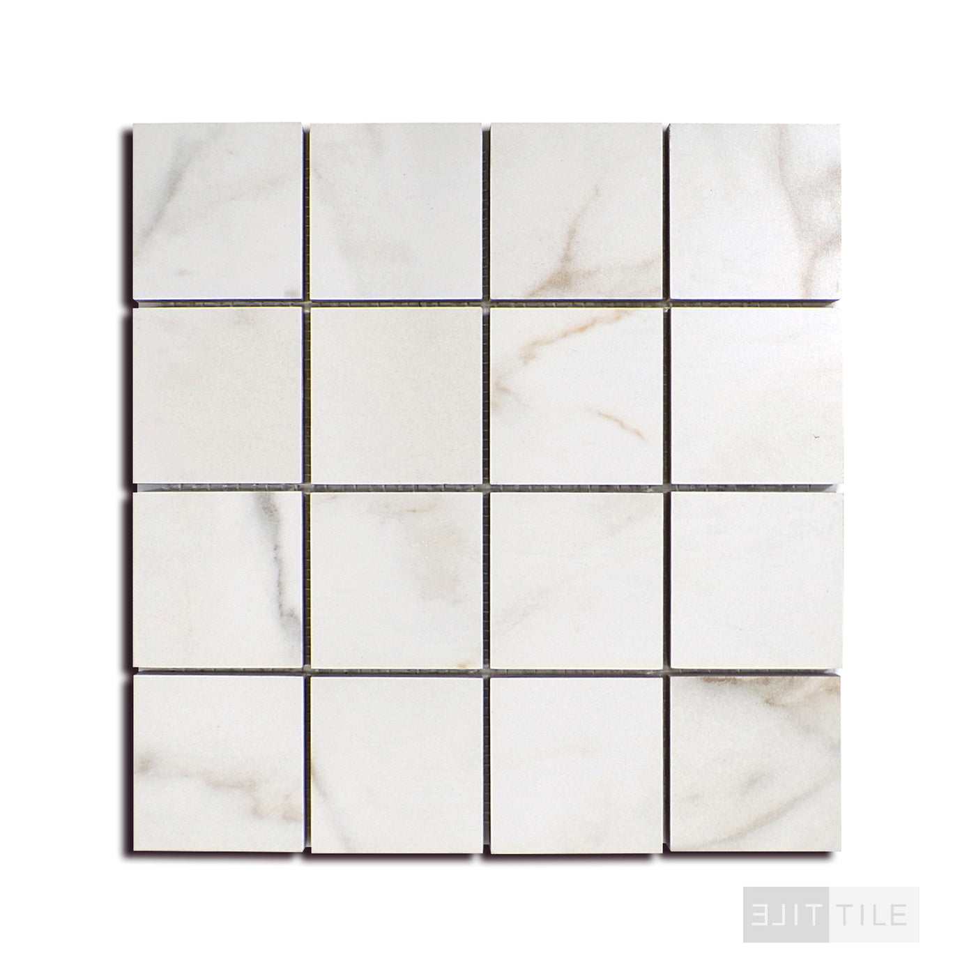 Kaya Porcelain Mosaic 12X12 Calacatta Lucca Matte