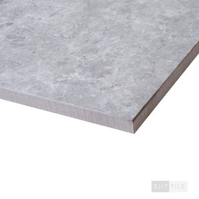 Legion Porcelain Field Tile 24X24 Lunar Silver Matte