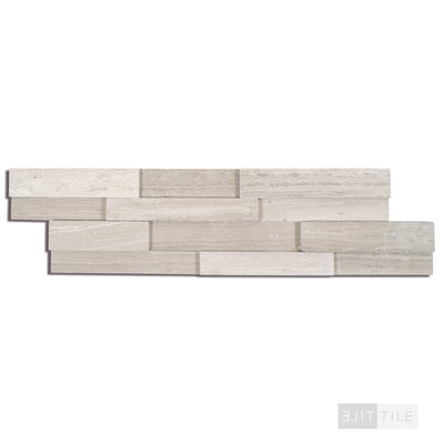 Rockmount Marble Mini Panel 4.5X16 White Oak Honed