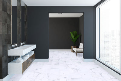 Trecento Calacatta Legend 12X24 Low Gloss Luxury Vinyl Plank