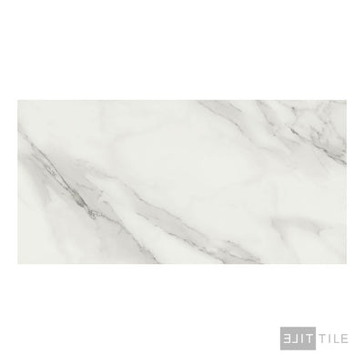 Trecento Calacatta Venosa Gold 12X24 Low Gloss Luxury Vinyl Plank