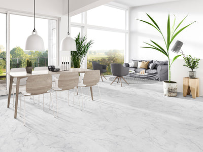 Trecento Carrara Avell 12X24 Low Gloss Luxury Vinyl Plank