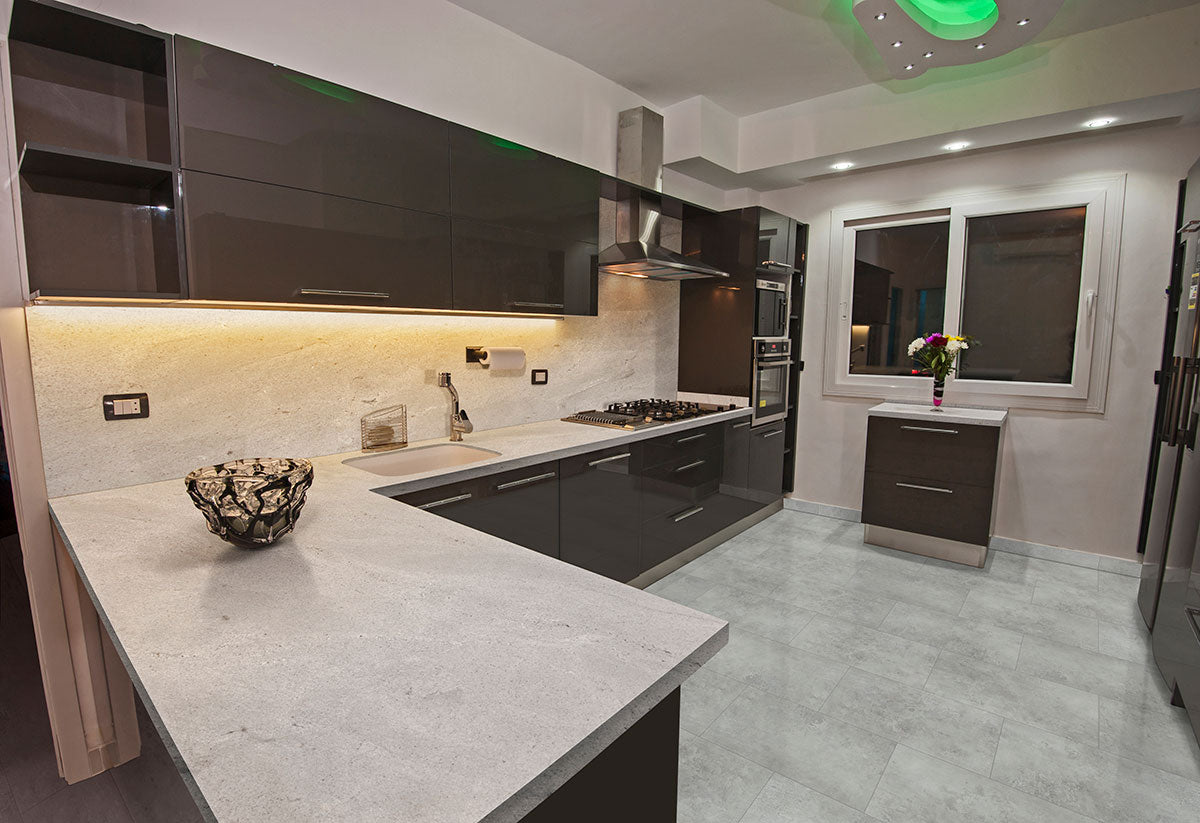 Trecento Mountains Gray 12X24 Low Gloss Luxury Vinyl Plank