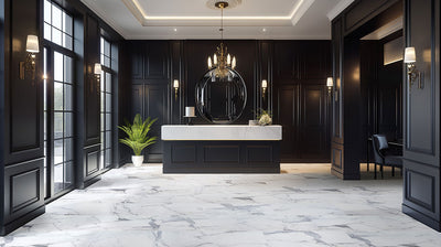 Trecento XL Calacatta Legend 18X36 Low Gloss Luxury Vinyl Plank