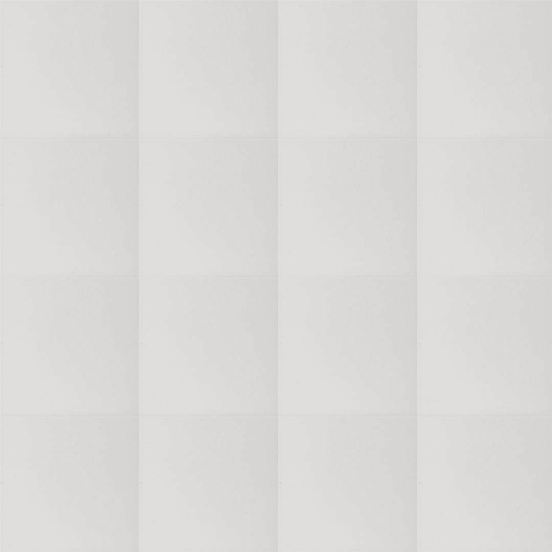 4D Square 8X8 White Matte