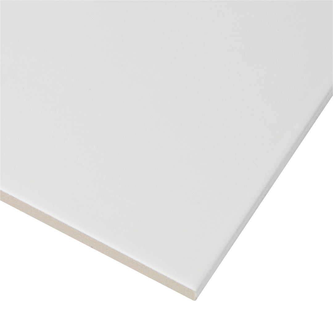 4D Square 8X8 White Matte