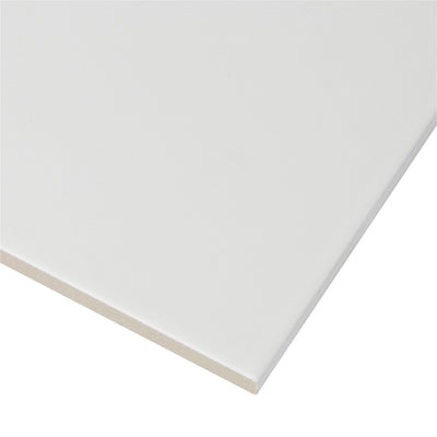 4D Square 8X8 White Matte