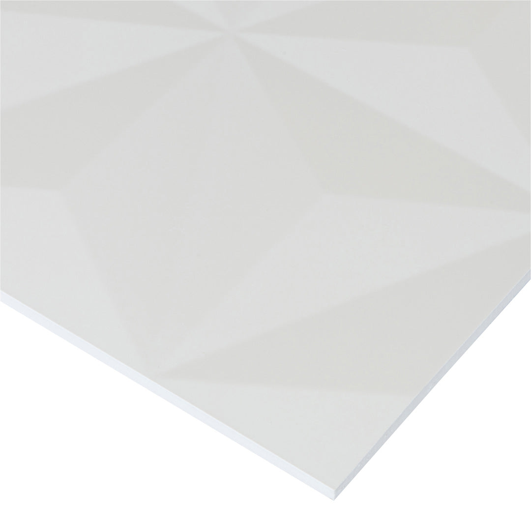 4D Diamond 16X32 White Matte