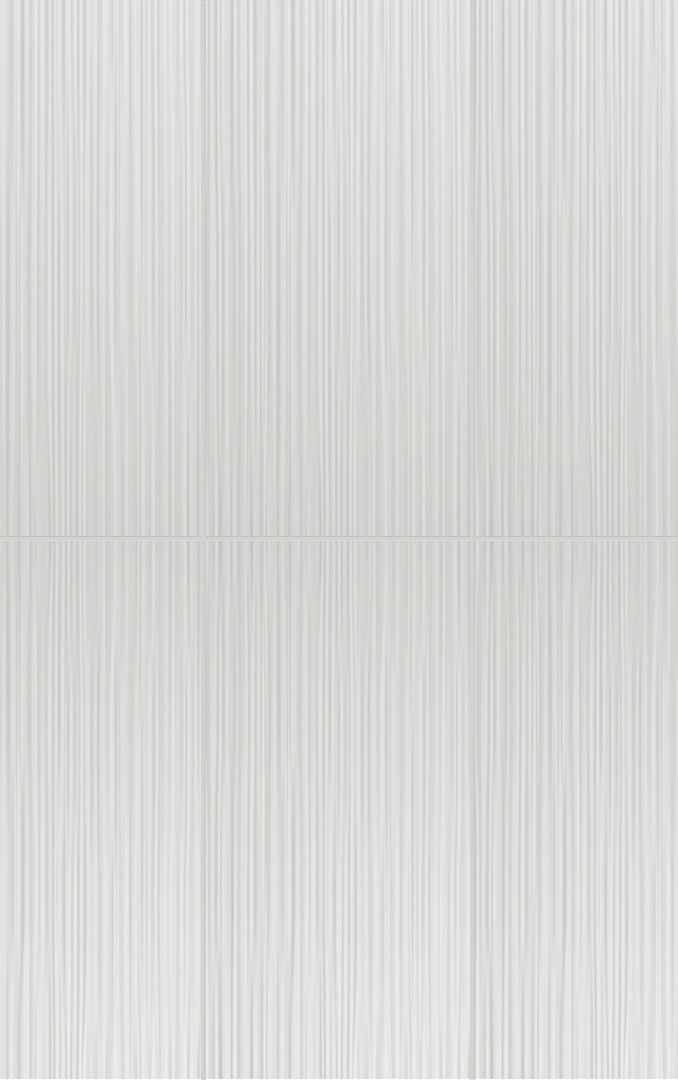 4D Line Rectangle 16X32 White Matte
