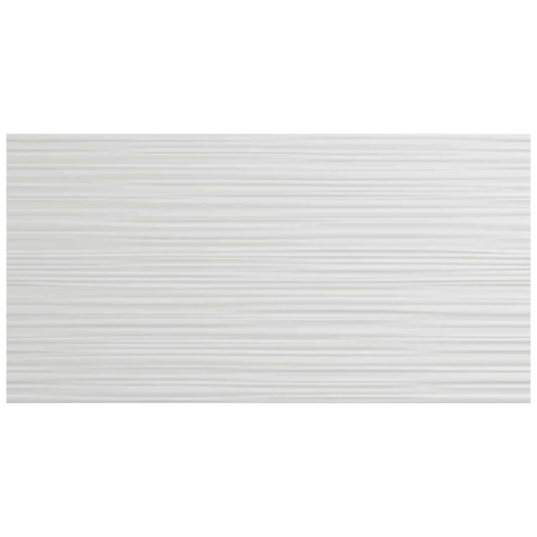 4D Line Rectangle 16X32 White Matte