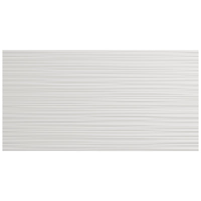 4D Line Rectangle 16X32 White Matte