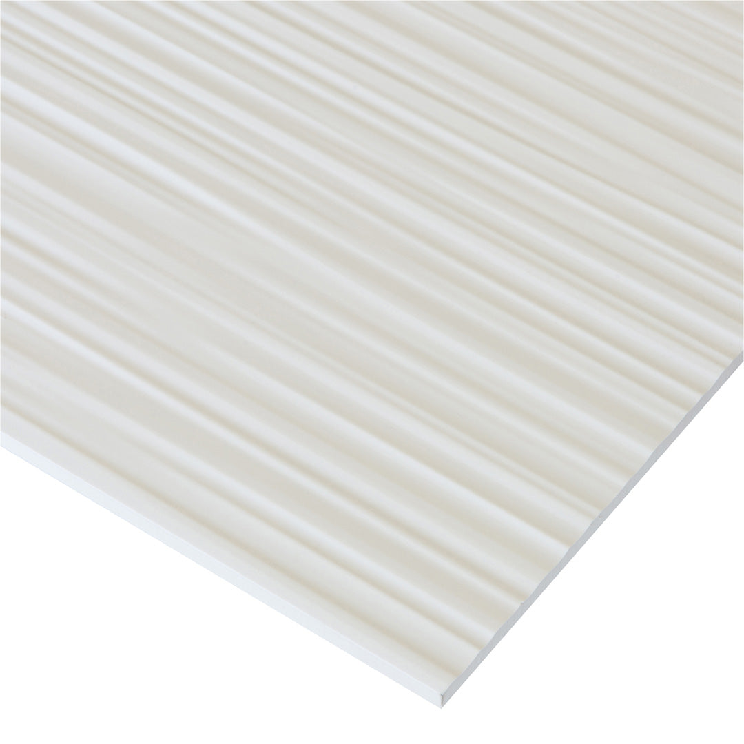 4D Line Rectangle 16X32 White Matte
