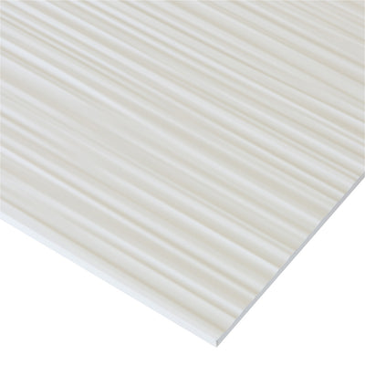 4D Line Rectangle 16X32 White Matte