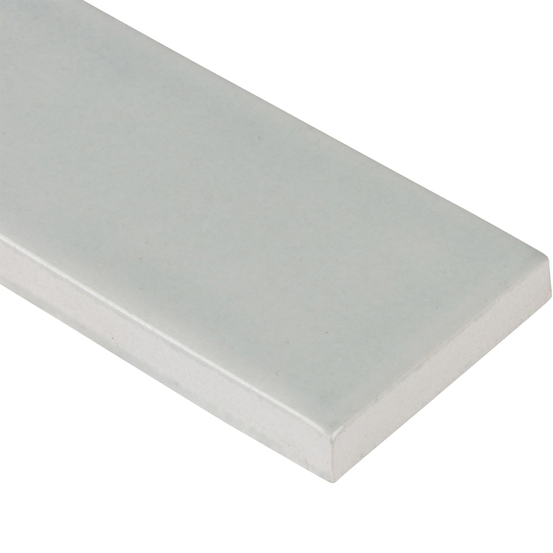 6th Avenue Rectangle 2X6 French Clay Gloss