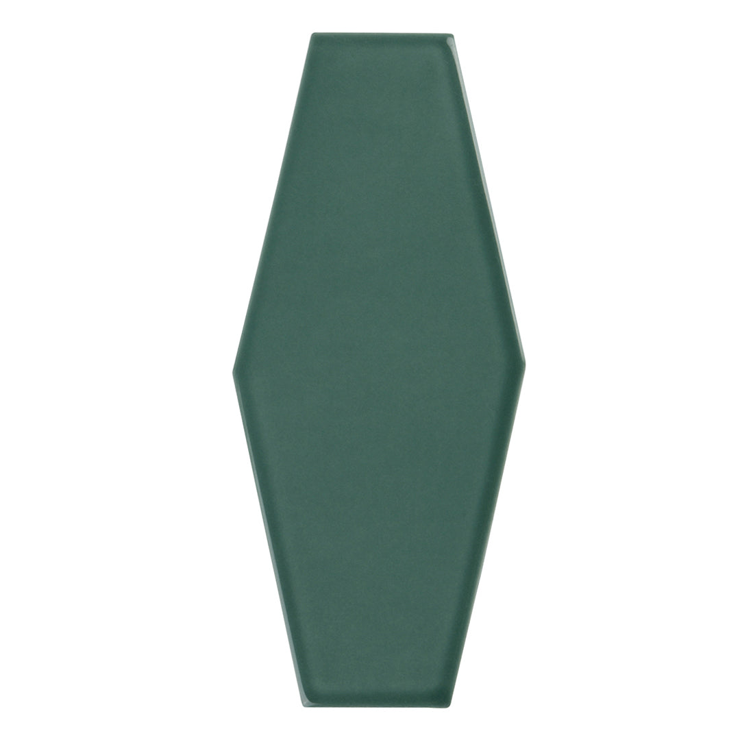6th Avenue Hexagon 2X6 Jade Green Gloss