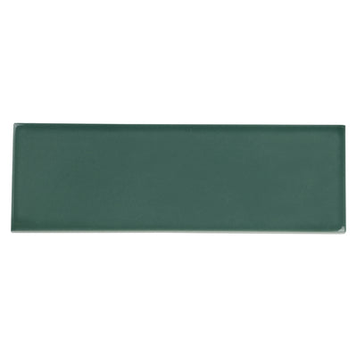 6th Avenue Rectangle 2X6 Jade Green Gloss