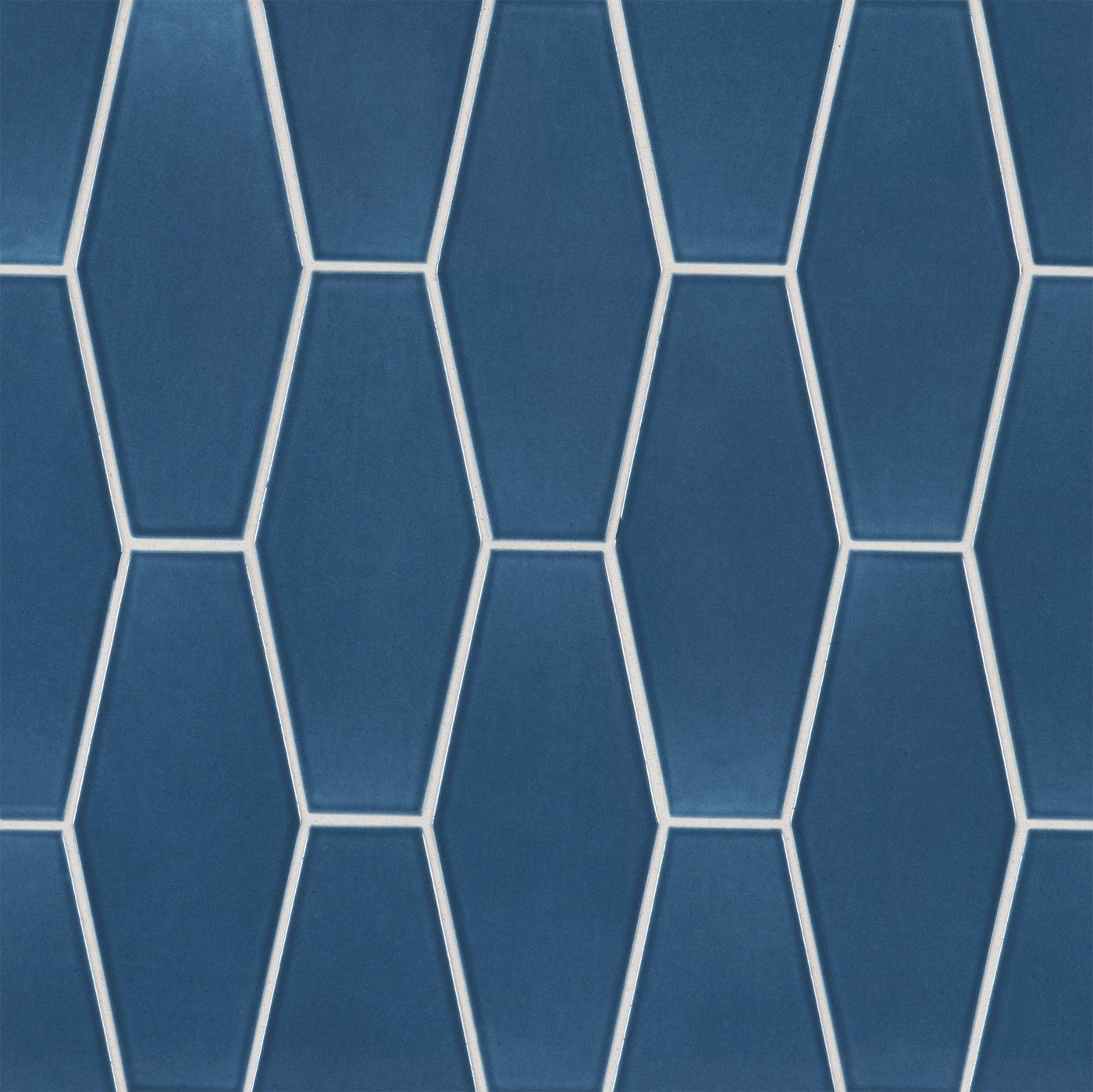 6th Avenue Hexagon 2X6 Marlin Blue Gloss