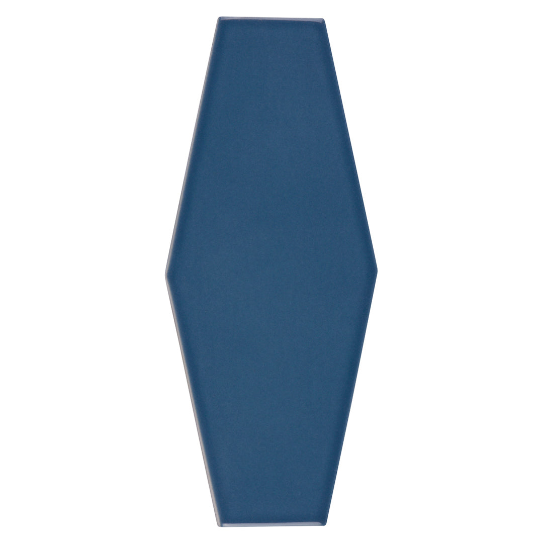 6th Avenue Hexagon 2X6 Marlin Blue Gloss
