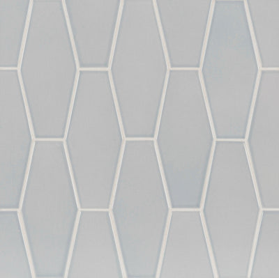 6th Avenue Hexagon 2X6 Pale Sky Gloss