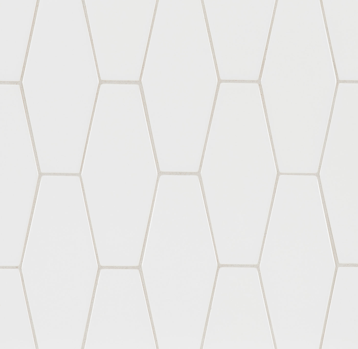 6th Avenue Hexagon 2X6 White Gloss