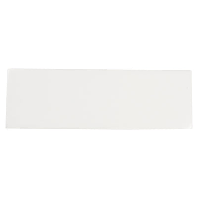 6th Avenue Rectangle 2X6 White Matte