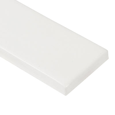 6th Avenue Rectangle 2X6 White Matte