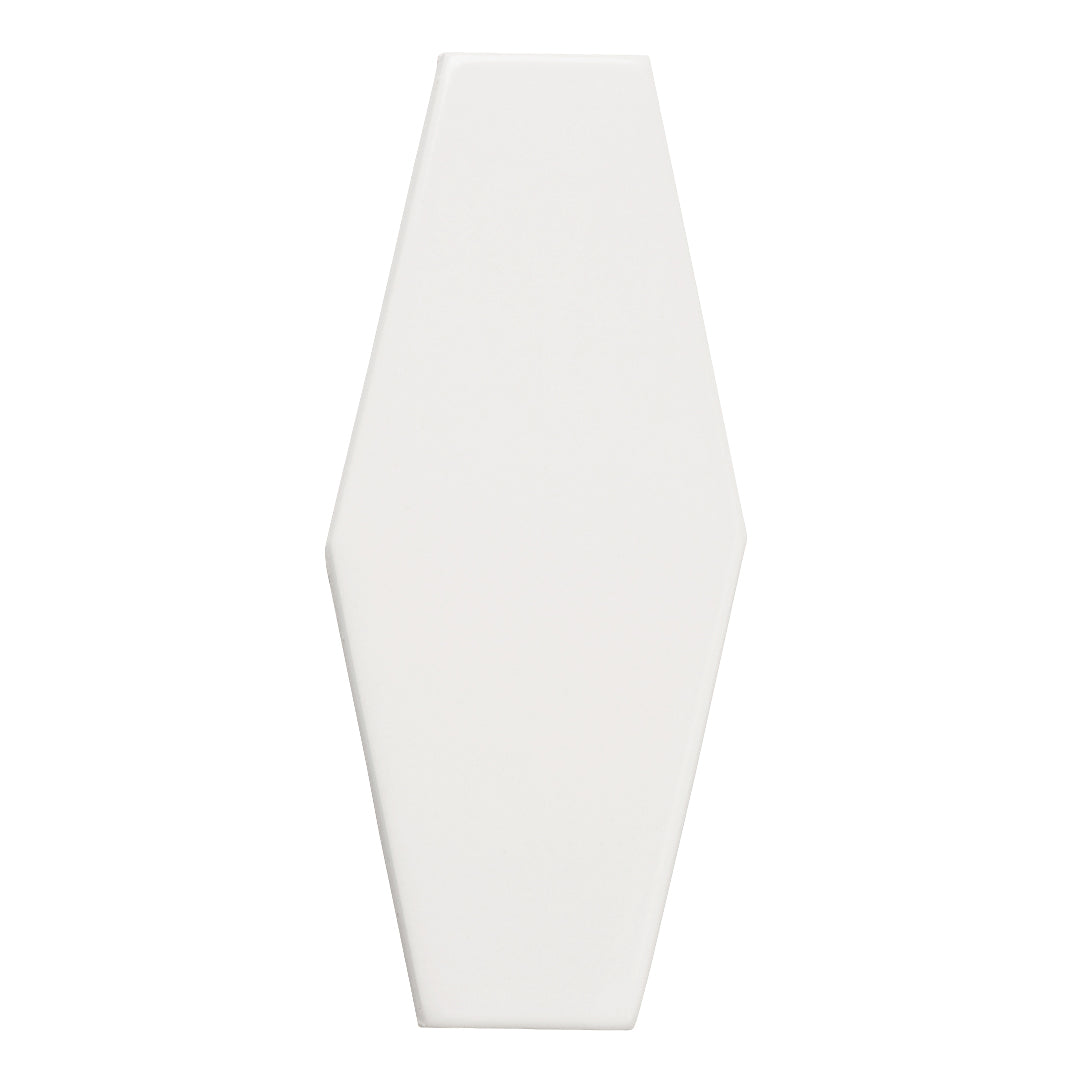 6th Avenue Hexagon 2X6 White Matte